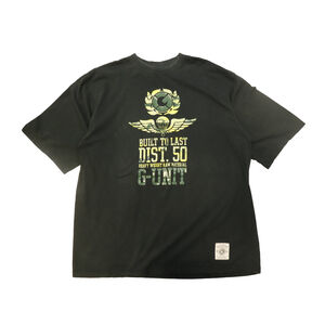 Vintage G Unit camouflage logo graphic t-shirt Size XXXL